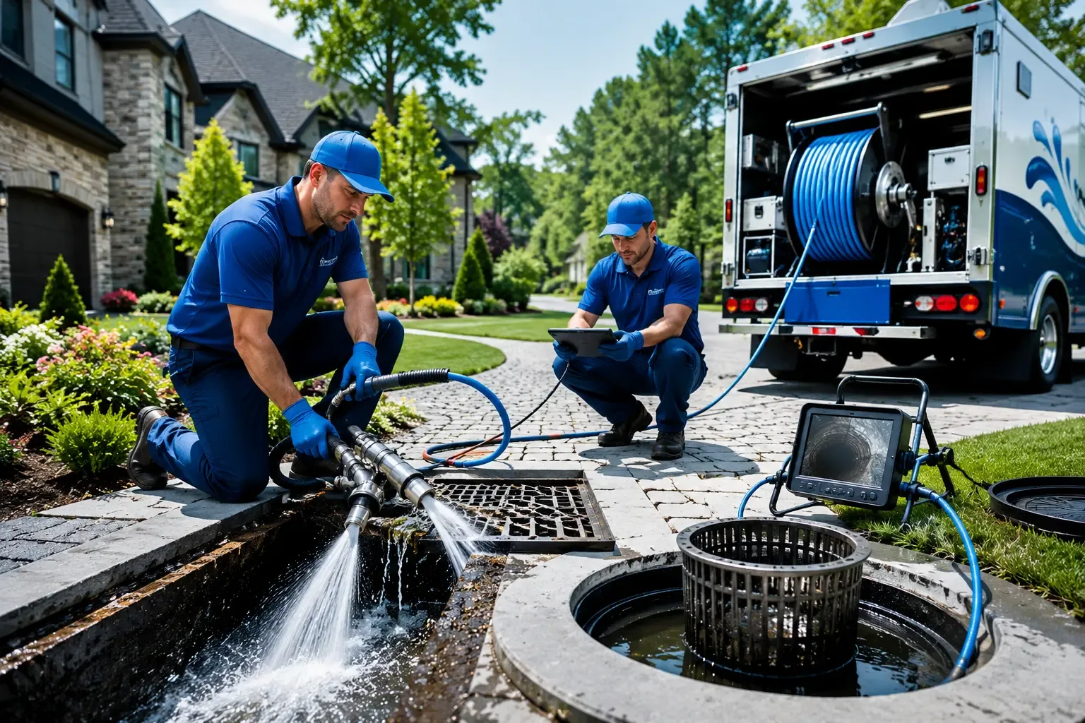 Local outdoor drain cleaning professionals in Marietta, IL