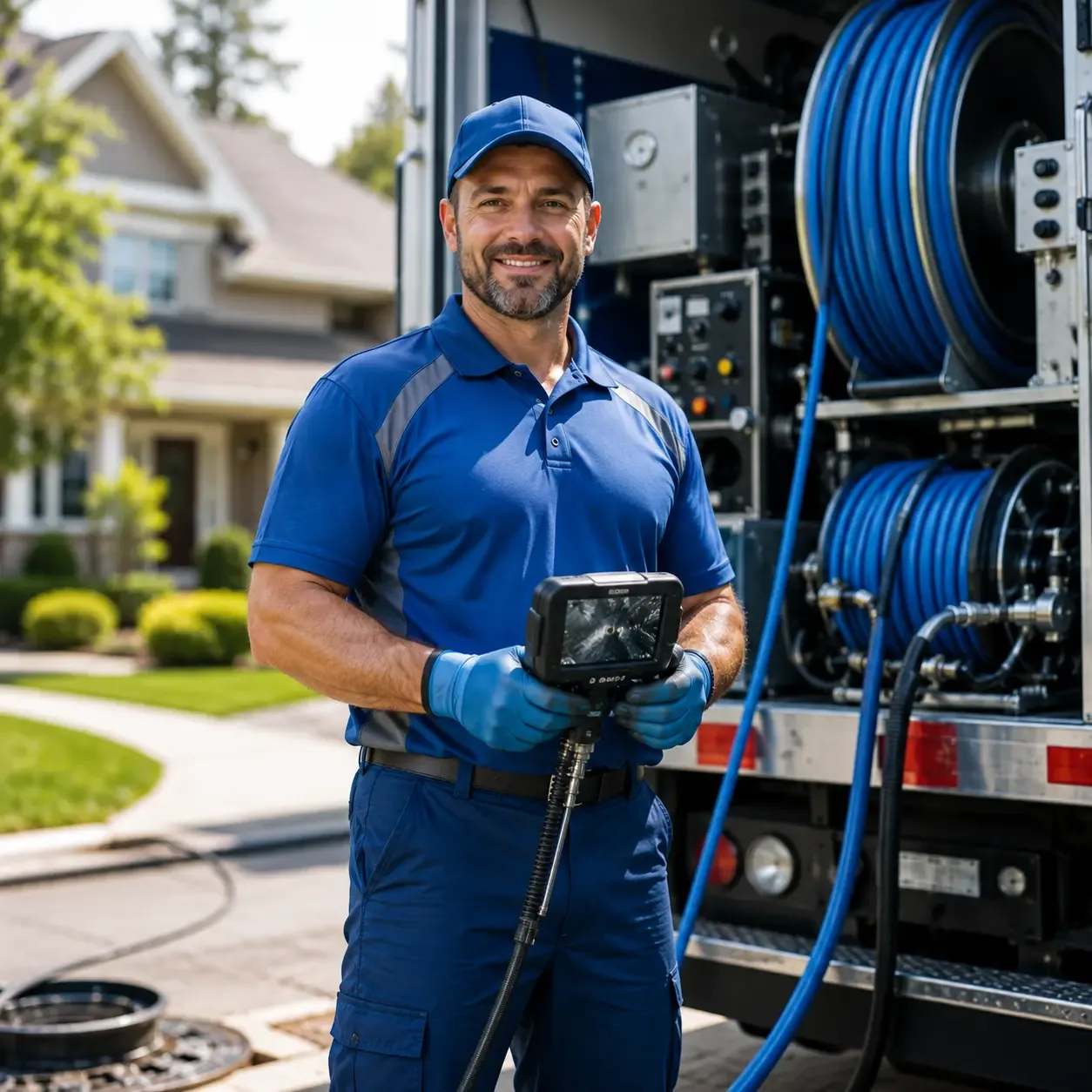 Local outdoor drain cleaning specialists in Marietta, IL